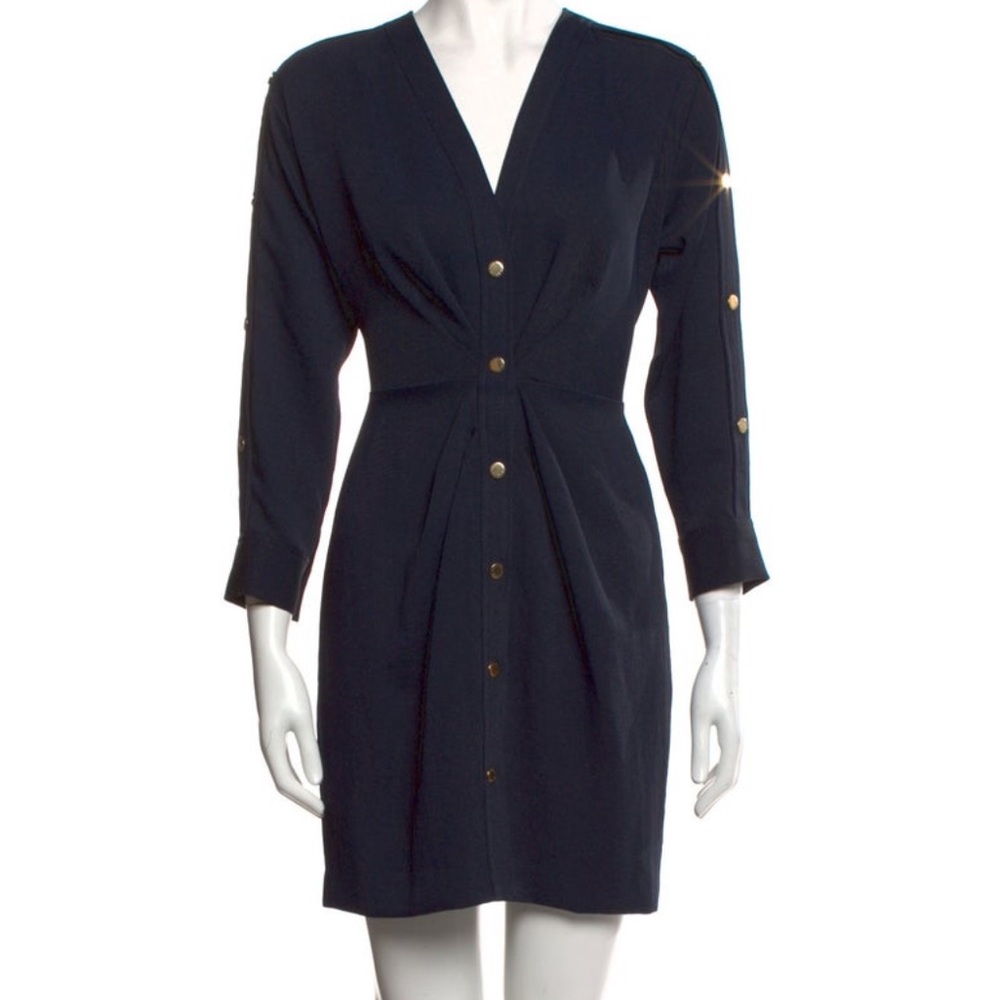 Sandro V-Neck Dress